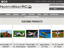 Tablet Screenshot of northwestrc.com